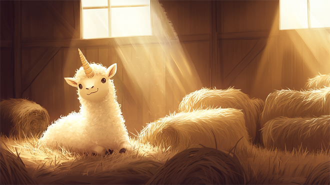 Rosalie – Das Einhornschaf