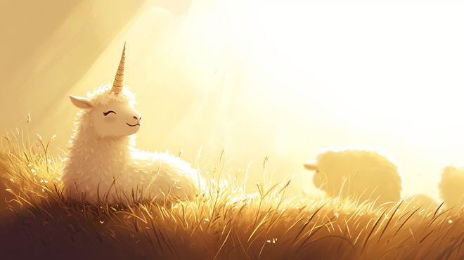 Rosalie – Das Einhornschaf