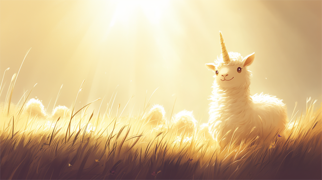 Rosalie – Das Einhornschaf