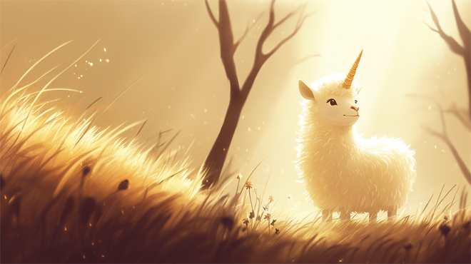 Rosalie – Das Einhornschaf